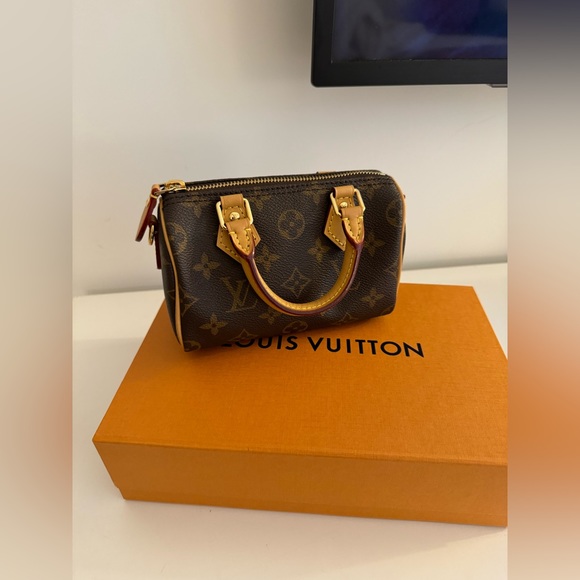 Louis Vuitton Handbags - Louis Vuitton Nano Speedy 2023 adjustable strap